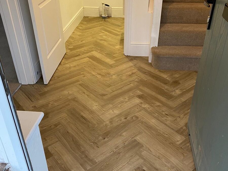 HERRINGBONE LVT BRISTOL