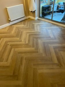 Brampton Chase LVT Studio Designs Blonde Oak Herringbone